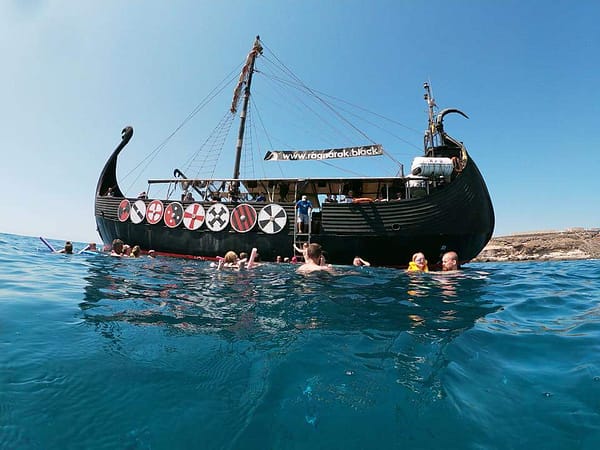 Viking boat trip